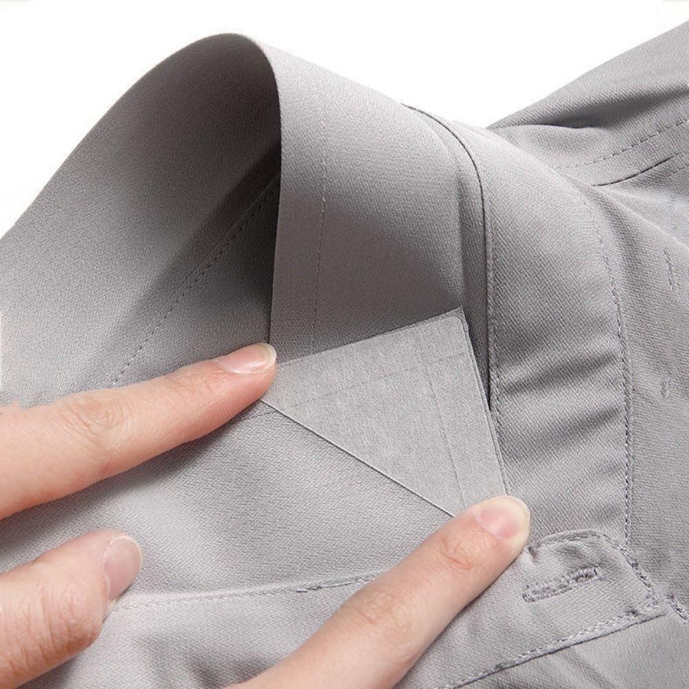 30pcs Triangle T-shirt Anti-roll Fixed Pads Disposable Fixed Shirt Pad Collar Shaper  Shirt