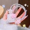 Flower Transparent Usb 20W Phone Charger Protective Case With Cable Winder Cover For Iphone Power Adapter Protector