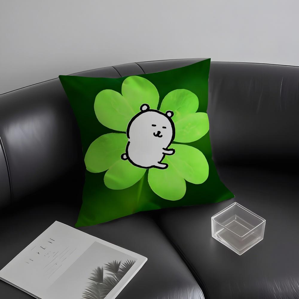 J-Jokes Bearr Cartoon Cushion Cover Pillowcase Ultra Soft Skin Friendly Fabric Cloud Like Comfort & Concealed Zipper