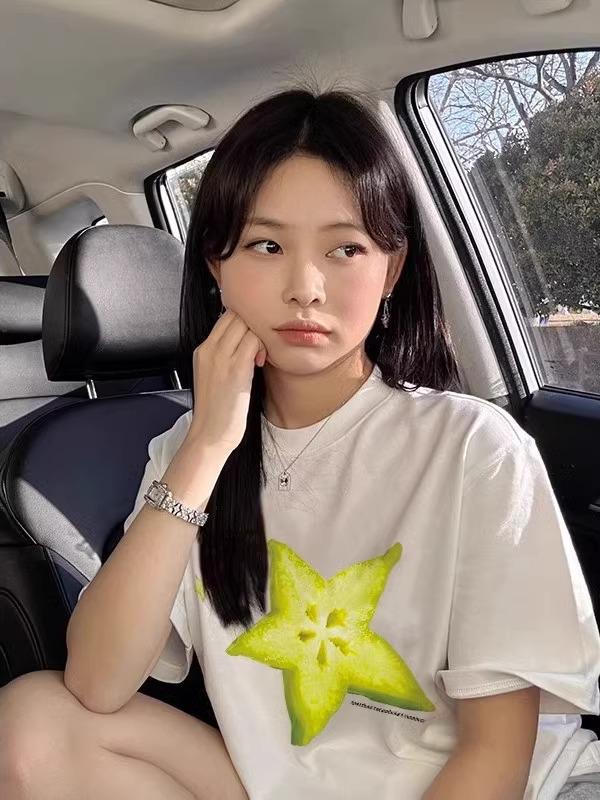 Plus Size Women's Retro Straight-Shoulder Short Sleeve T-shirt - Summer 2025 Casual Top