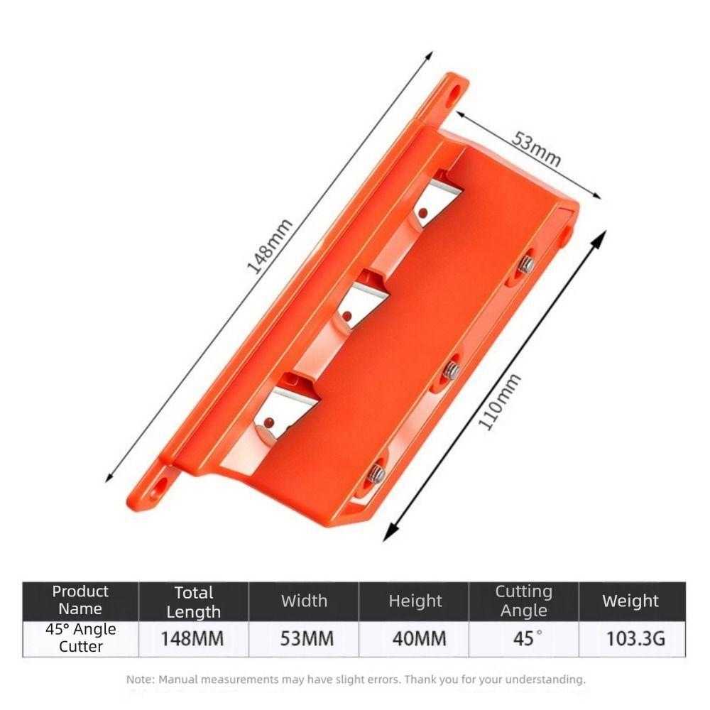 Precise Chamfering Gypsum Board Hand Plane Sharp Edge Woodworking Trimmer Gypsum Board