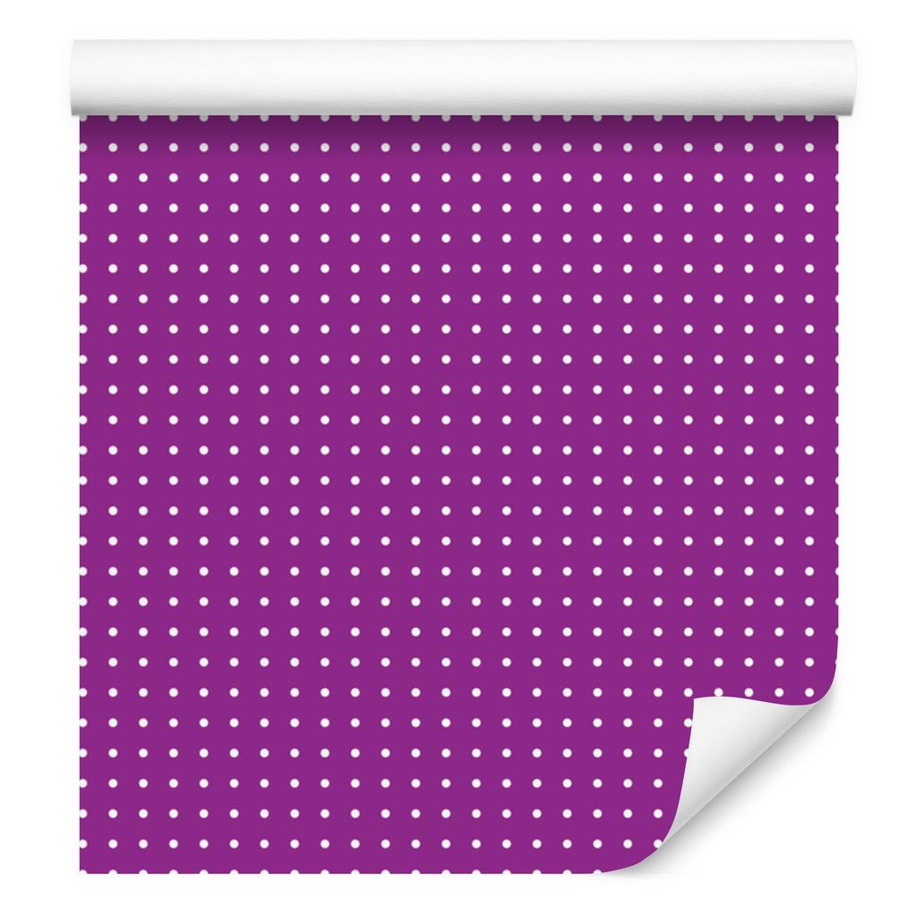 Violet Dots Wallpaper, Violet Background for Living Room and Bedroom 50x1000
