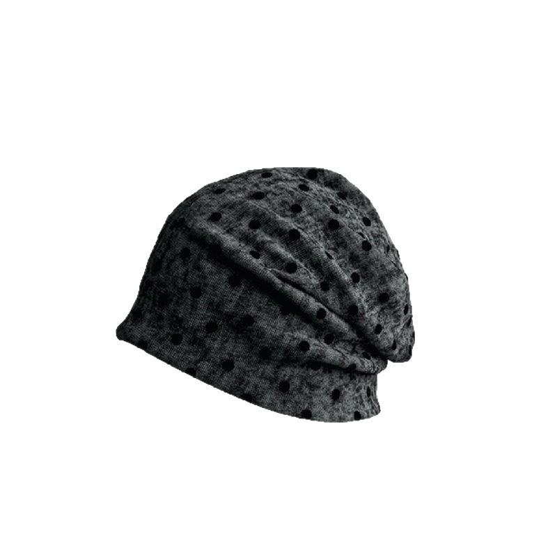 Summer thin stacking hat women's new bag head hat breathable plaid fashion foreign style confinement hat four seasons