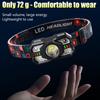 Led Rechargeable Headlamp Motion Sensor Waterproof Head Flashlights Torch For Outdoor Camping Fishing Head Lamp Search Light