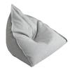 Flex Sales Calm Triangle Bead Sofa, Made In Japan, Sweat Light Gray, Medium, TAG-80