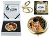 Kieszonkowe Mirror Klimt The Kiss Black Cosmetic Gift