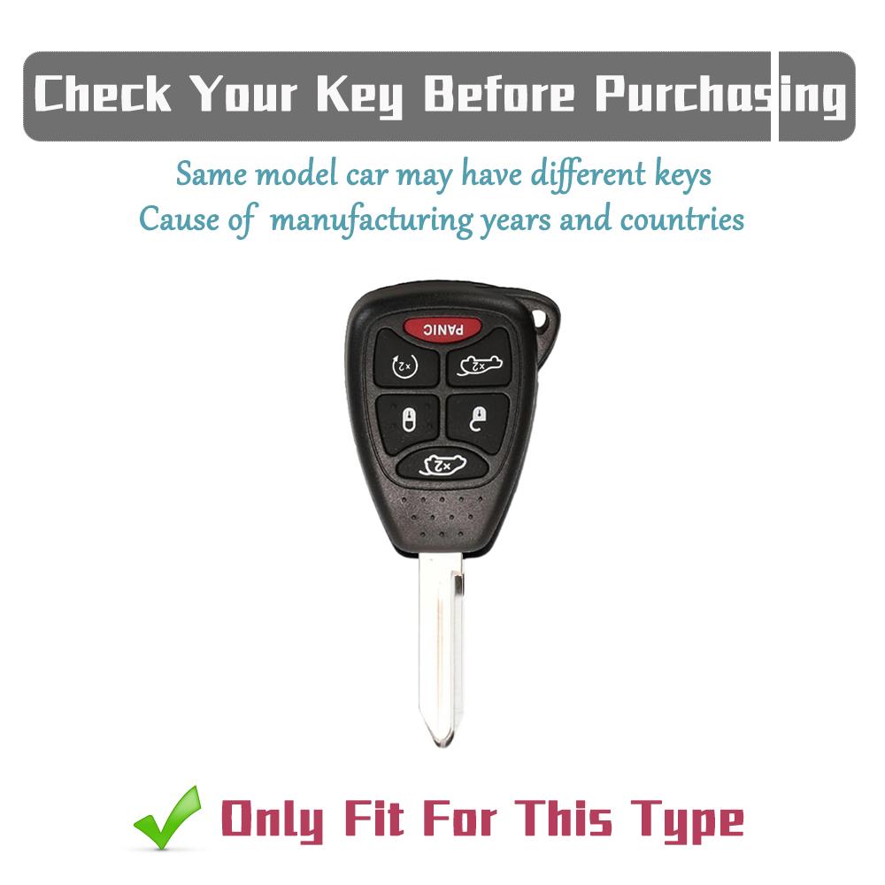 New Anti-Scratch Soft TPU Car Key Case Cover for Chrysler 300/PT Cruiser/Sebring Dodge Caliber/Nitro/Jcuv Jeep Compass/Liberty