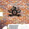 Handmade Metal Wall Art Unique Sewing Room Decor Quilting Theme