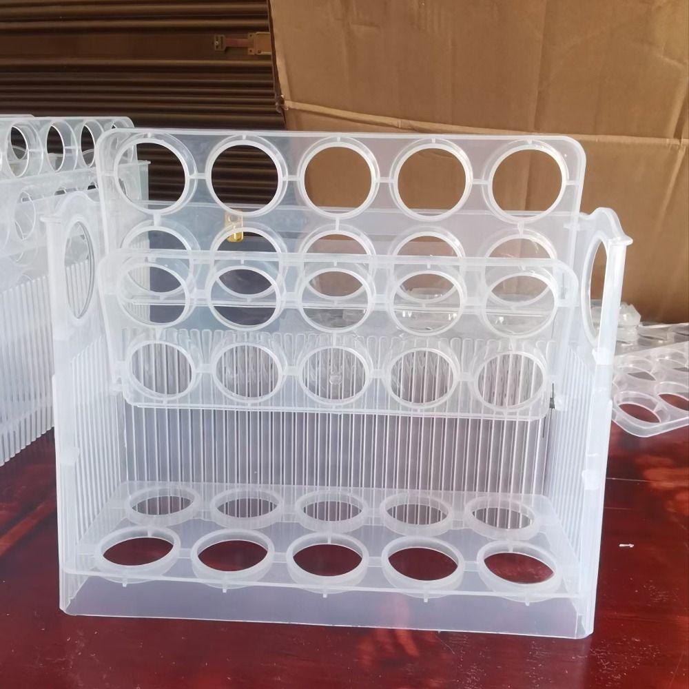 Placstic Egg Holder Flippable Egg Organiser New Refrigerator Egg Storage Box for Kitchen Storage