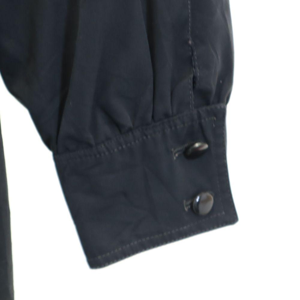 Vintage 80s Long Sleeve Coat Black Series Women Used