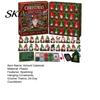 Stress Relieving Art Crafts 24-Day Gnome Advent Calendar, Faux Diamond Ornaments DIY Christmas Gift for Family Kit, Handmade Hanging Tree Wreath Home