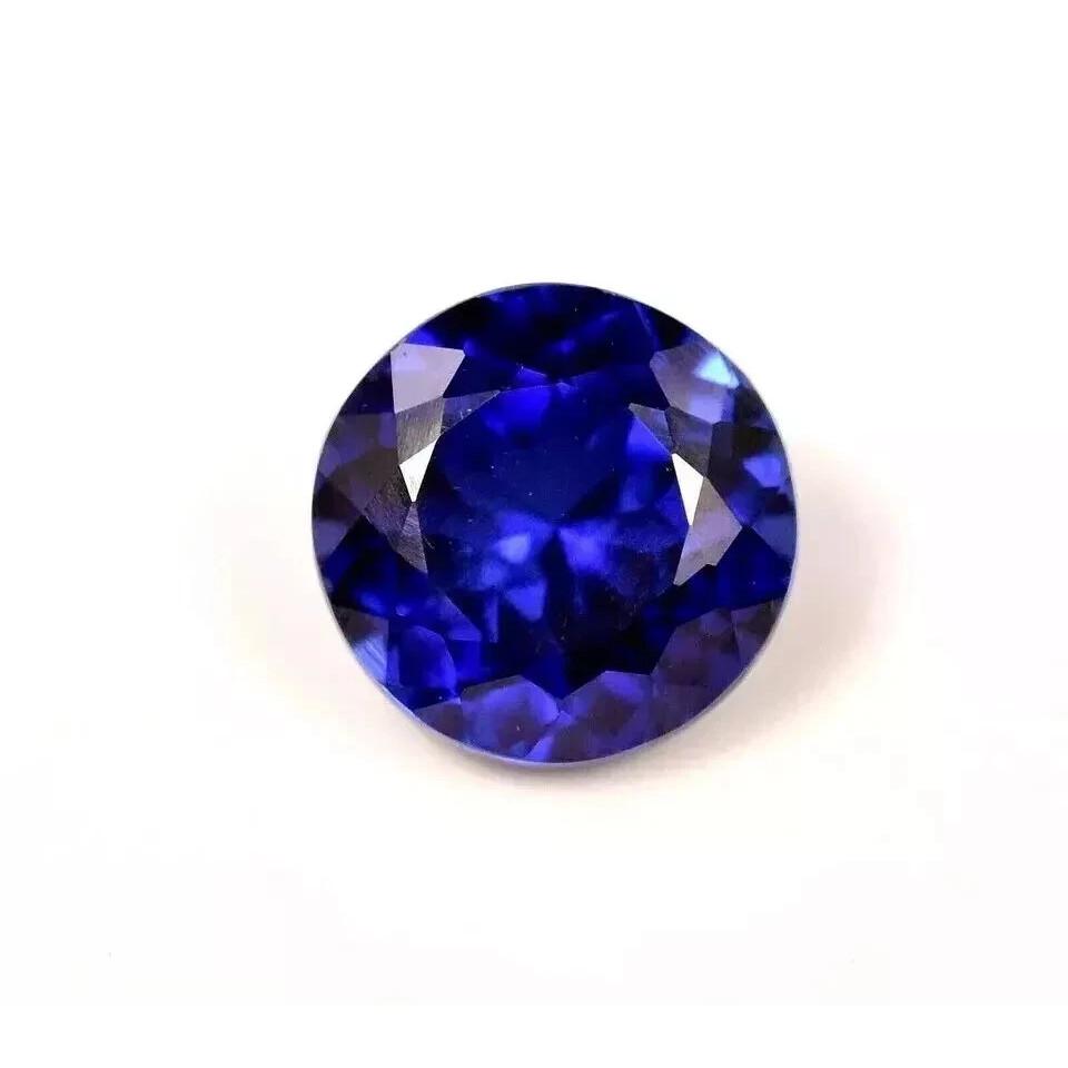 Round Cut Natural Amazing Kashmiri Blue Sapphire 8-12 Ct Beautiful Gemstone