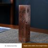 Heart Sutra Vertical Incense Box: Retro Indoor Burner for Buddhist Worship, Simple Home Decoration, Small Ornament.