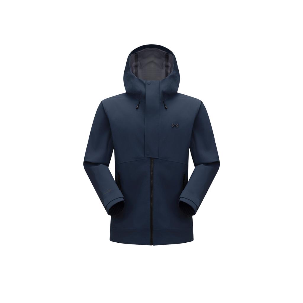 Under Armour Extreme Series Waterproof Windproof Breathable Durable Rain Jacket Men Jacket Sun-Orange 14312213-0049