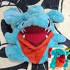 30/55Cm Gible Huge Pokemon Anime Plush Toys Pokmon Griknot Gabite Kawaii Semi-Finished Leather Holster Pillow Gift For Kids