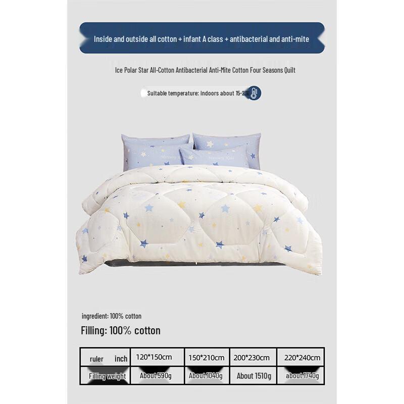 

Mercury Home Textiles Xinjiang Cotton All-Season Quilt