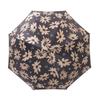 Moonbat en Rain Umbrella Long Umbrella for for Commuting to Work or for Sunny or Rainy Satin Black [Lanvin Bleu] Women, School, Days, Windproof,