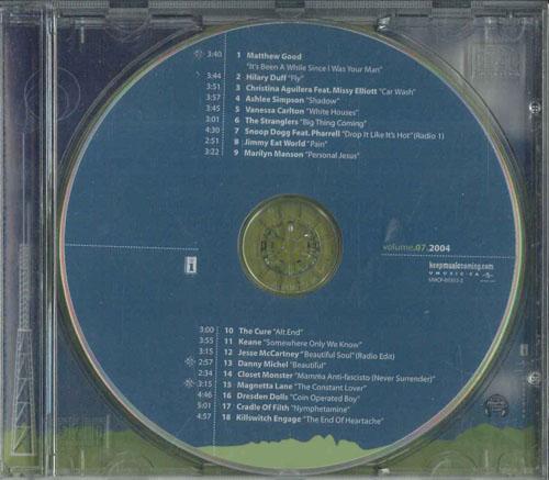 CD РАЗЛИЧНЫЕ Interscope Radio Compilation Volume UMCF053522 INTERSCOPE 2005 Канада Рок Б/у