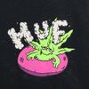 HUF Short sleeve 20th anniversary tag T-shirt XL Black series Men's Used