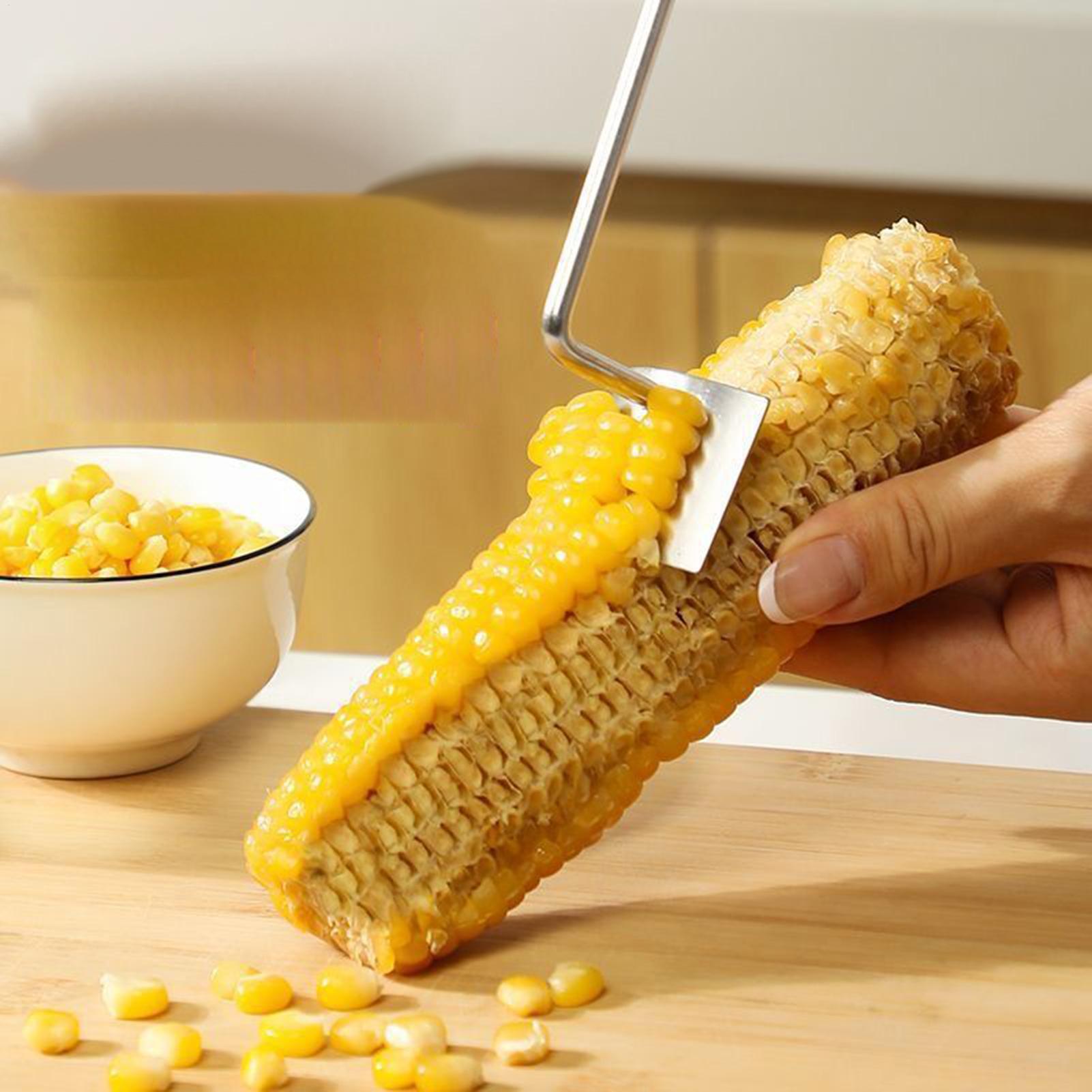 

Corn Peeler Tool Stainless Steel Corn Cob Planer Multifunctional Kitchen Thresher Peeler For Dormitory Apartment Restaurant China Mainland