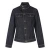 Heren Dames Slim Fit Verweerde Denim Jas Ruwe Indigo Katoenmix Streetwear Korte Jas