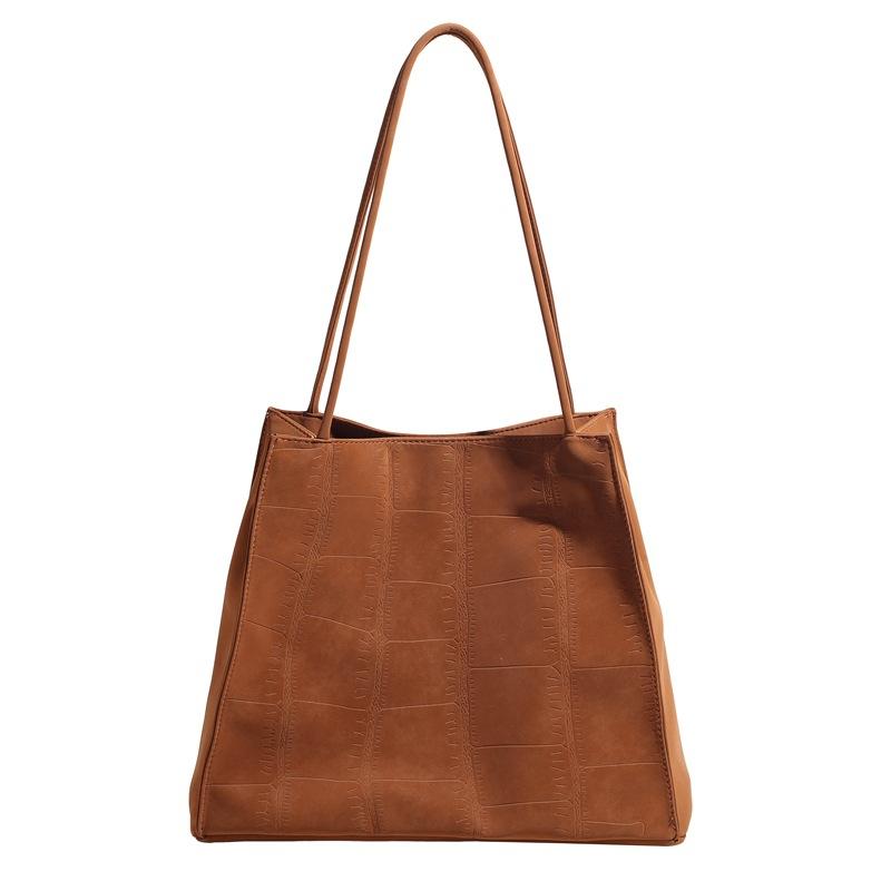 Large-capacity Tote Bag Women's New Hand-carried Commuter Bag Versatile Fashion Going Out Shoulder Bag
