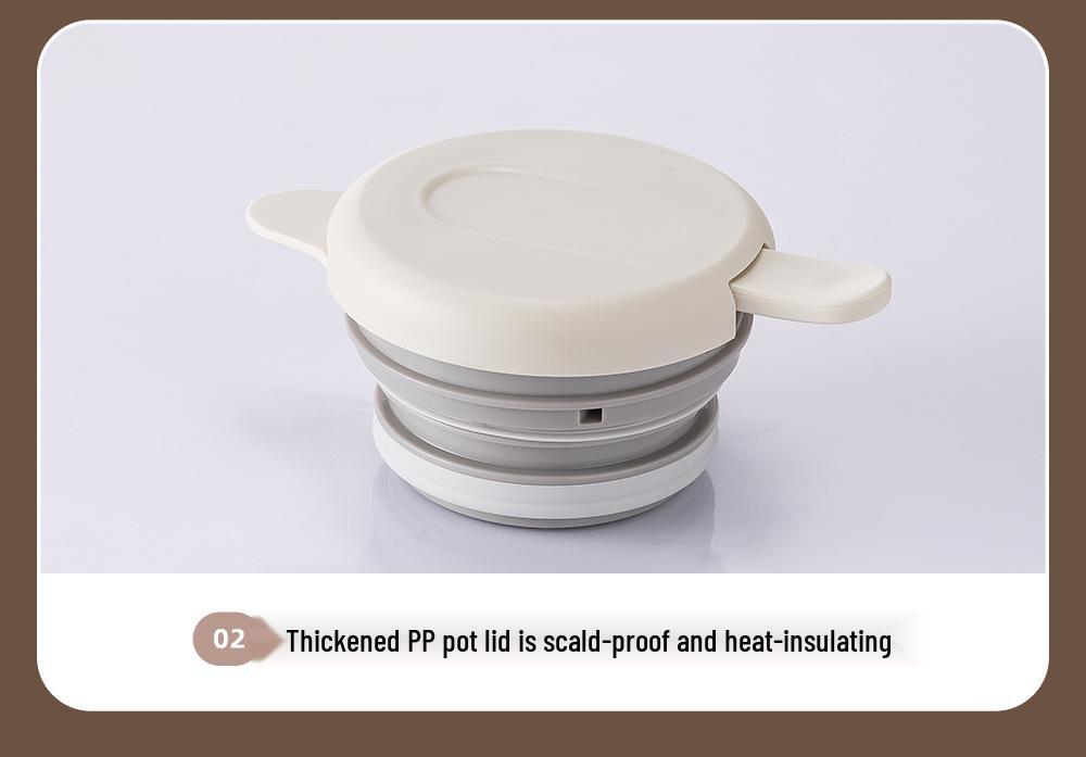 Fuguang Stainless Steel Large Capacity Desktop Thermos Kettle for Home, Office, or Dorm Use. Ideal for Hot Water and Tea Making.