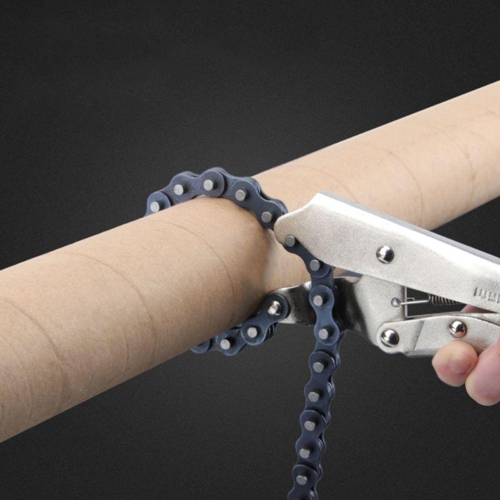 

Многофункциональный гаечный ключ с фиксатором Износостойкие цепные тиски Зажимные клещи Цепные клещи Мастерская Магазин 1 Pc