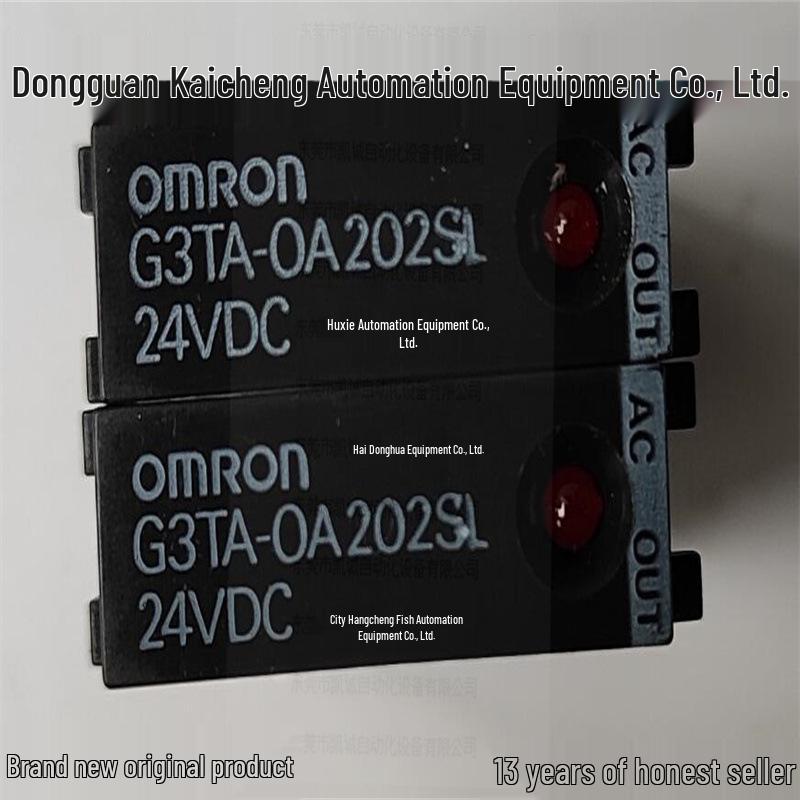 

Omron G3TA-IDZR02S-US DC5-24V Input/Output Solid State Relay - In Stock