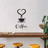 Coffee Wall Sticker Shop Restaurant Background Decor Decals Home Decorations Kitchen Removable Vinyl Wall Decorative Cafe Poster