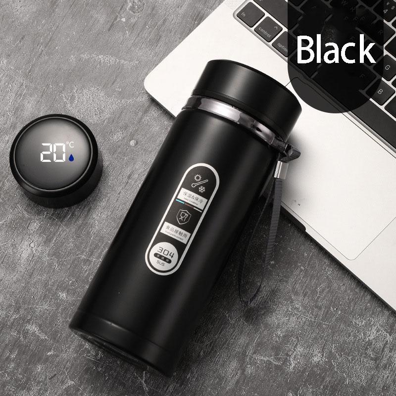 500ML LED Temperature Display Stainless Steel Thermos Sports Thermos Keep Hot and Cold Hot and Cold Insulated Cup
