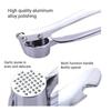 Garlic Masher Crusher Stainless Steel Manual Garlic Mincer Chopping Ginger Multifunctional  Grinder Tool Kitchen Accessories