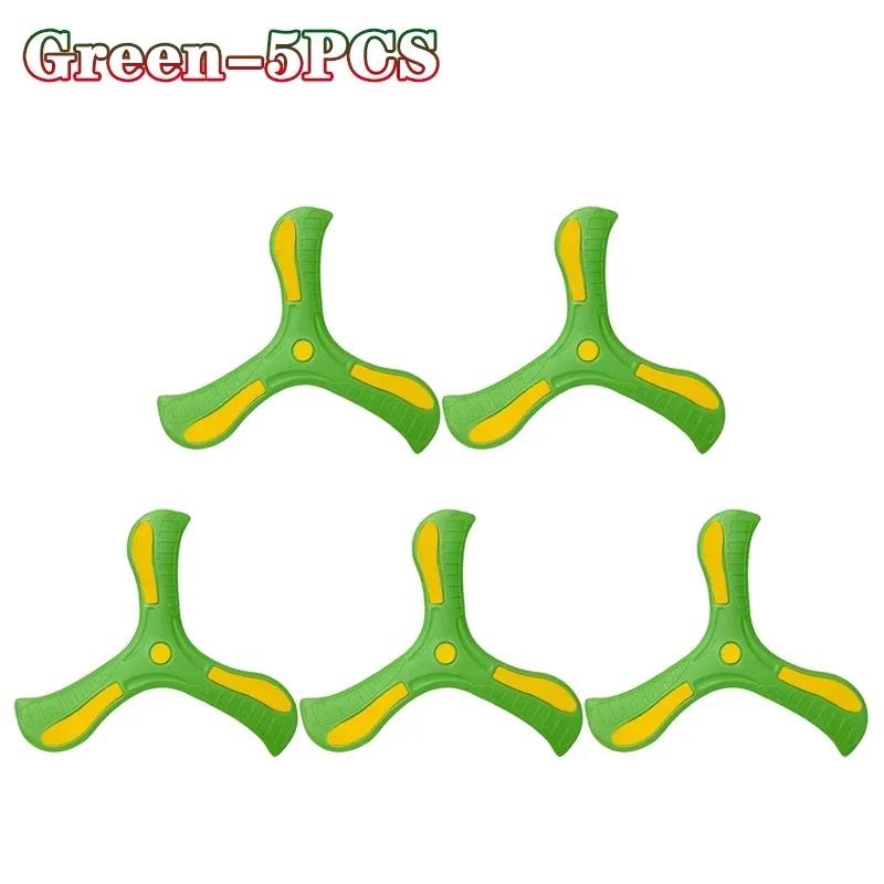 Outdoor Soft Boomerang Flying Disc Three Leaf Cross Toy Interactive Sports for Children Adult Kids Decompression 6