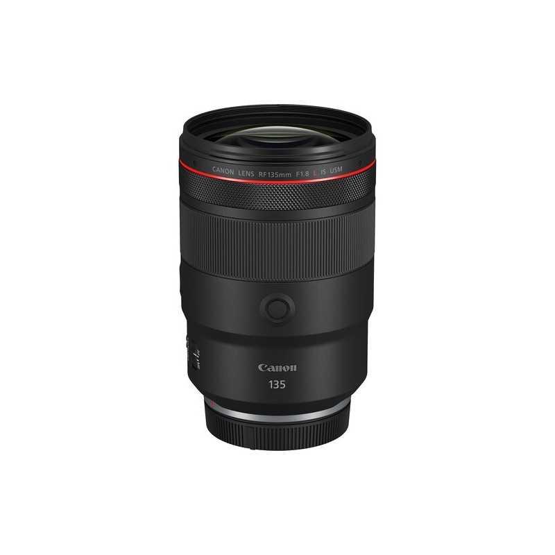 Canon RF 135mm f1.8 L IS USM telephoto lens Black