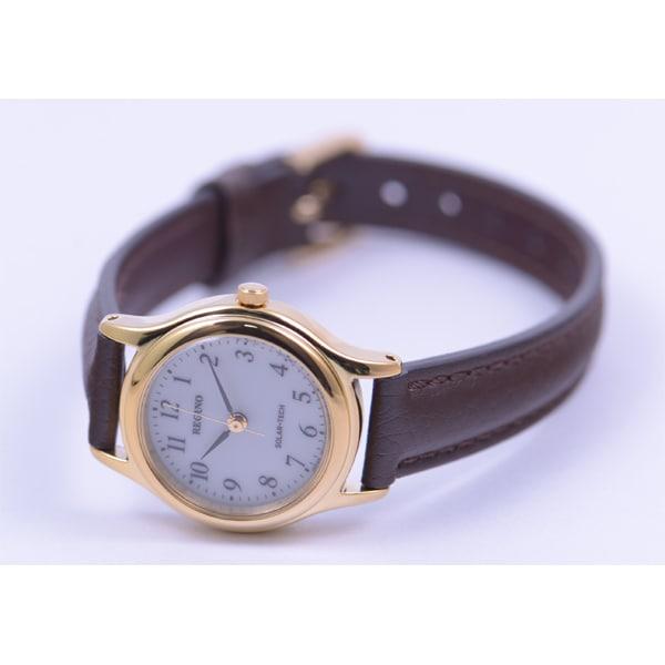 Citizen RS26-0031C pour femmes ( Montre REGUNO Femme) Montre Ronde Analogique Acier Inoxydable Marron