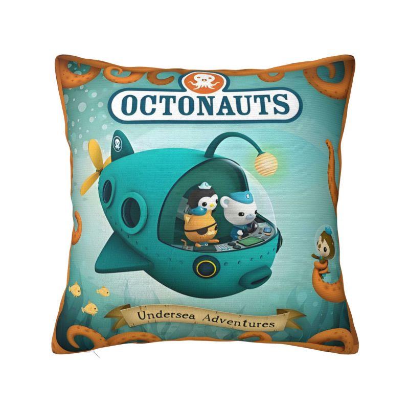 Custom Disney The Octonauts Adventure Luxury Pillow Cover Home Decor Car Cushion
