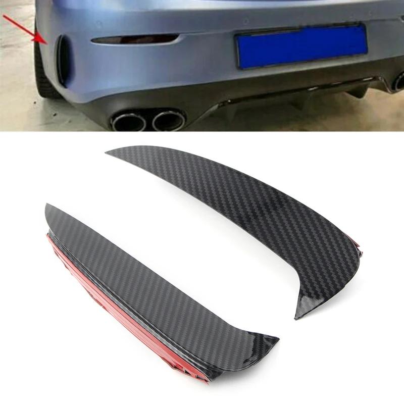 Spoiler Paraurti Posteriore Finitura Presa d'Aria Laterale Per Mercedes Benz W238 Classe E Coupé E300 E400 E550 2016 2017 2018      2 Pezzi
