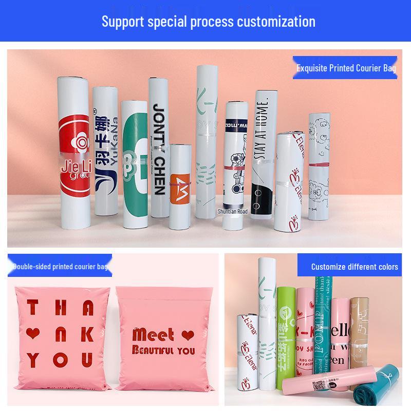 Custom Color & Size Logo Printed Express Packaging Bags