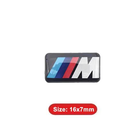 Car Sticker 4/8pcs Car Steering Wheel Decoration Center Hub Cap Emblem Badge DIY Sticker Styling Ornament Accessories For BMW M