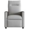 Foldable Massage Armchair, Electric, Grey, Fabric