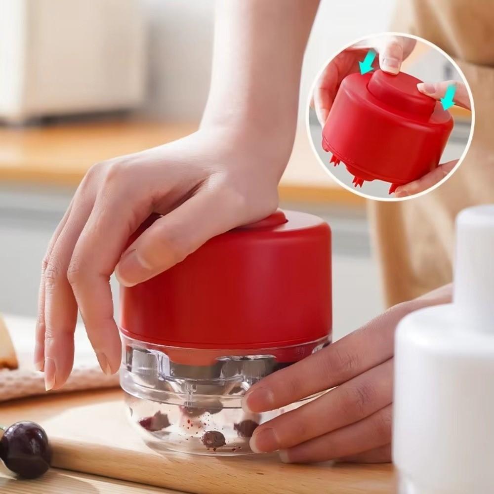 New with 7 Holes Seed Squeeze Tool Easy-Press Plastic Fruit Corer Transparent Cherry Olive Pits Tools