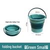 Portable Foldable Car Wash Bucket: Outdoor, Thickened, Multipurpose for Cars, Fishing, Household, and Foot Washing.