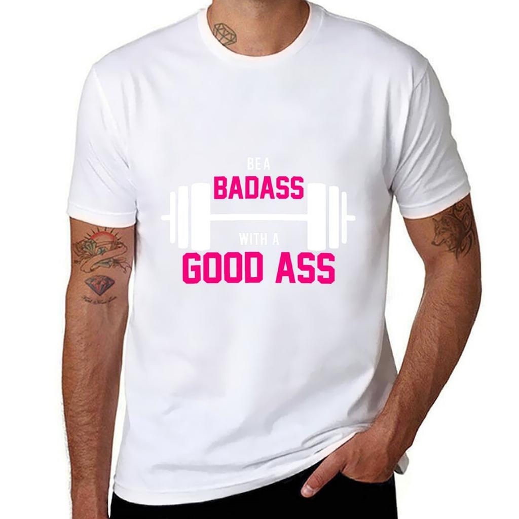 Be A Badass With A Good Ass Tshirt Anime Clothes Boys Whites Summer Clothes Unisexs Graphic Tshirts Hip Hop
