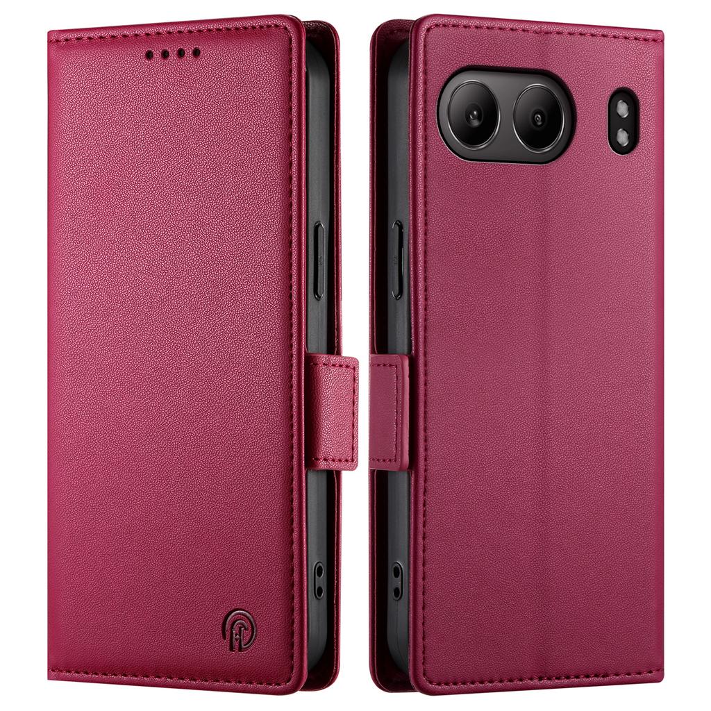 DF-010 Dla OnePlus Nord 4 Etui z podstawką Portfel z PU Skórzany Pokrowiec na telefon