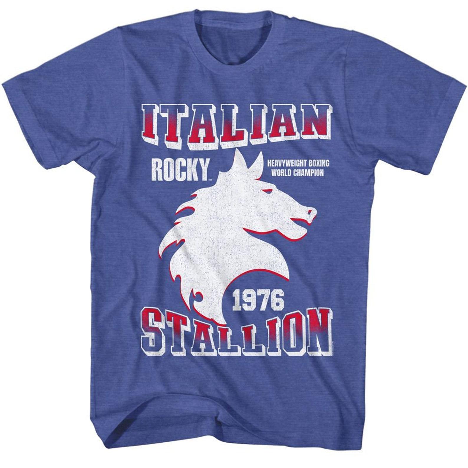Rocky Stallion Royal Heather T-Shirt 4XL