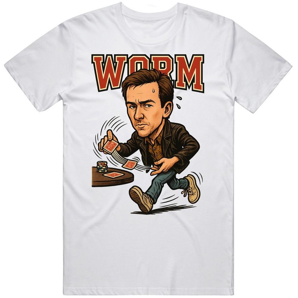 

Classic Cult Movie Rounders Worm Caricature Movie Fan v2 T Shirt M