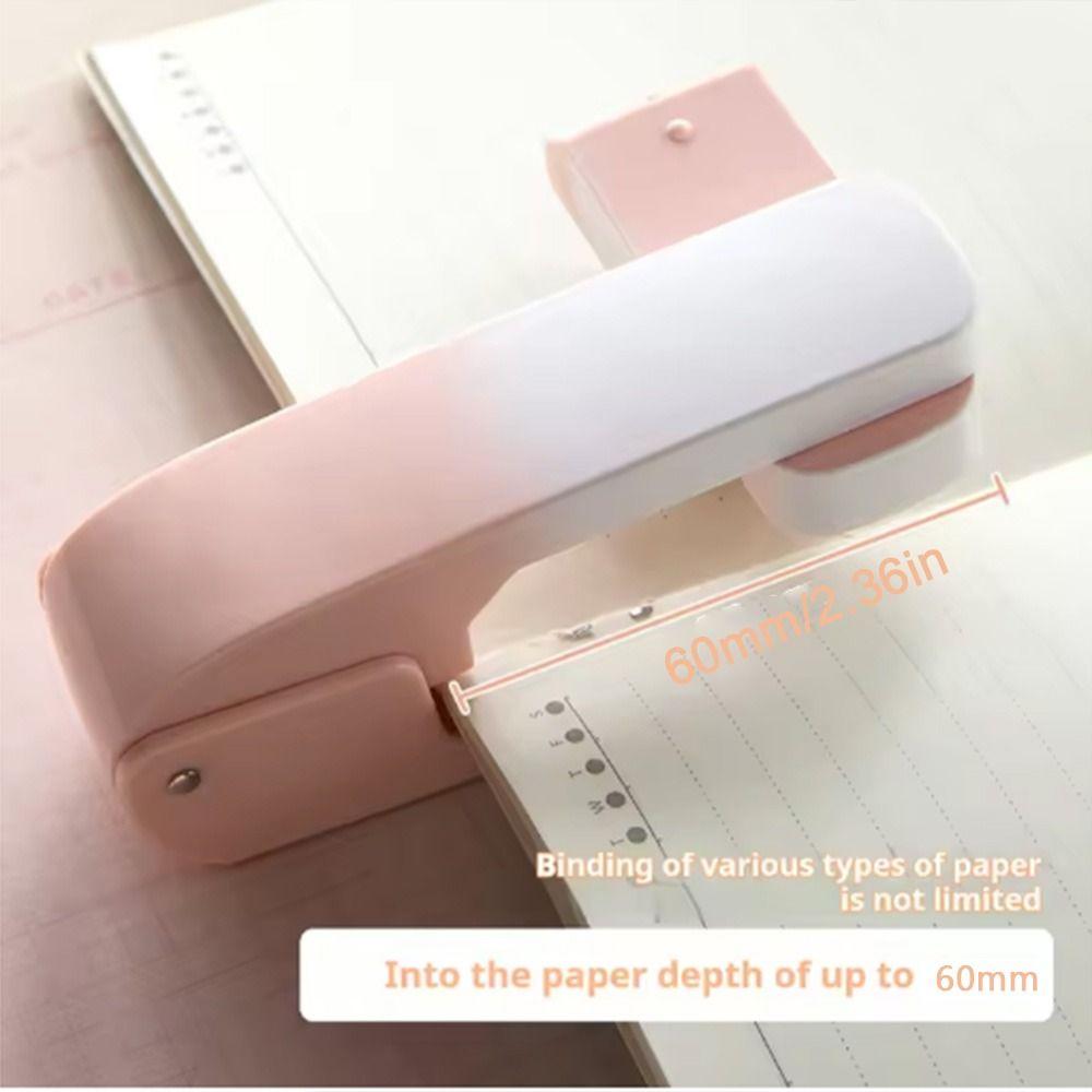 Effortless Desktop Stapler Use 24/6 26/6 Staples Paper Stapling Machine  Business