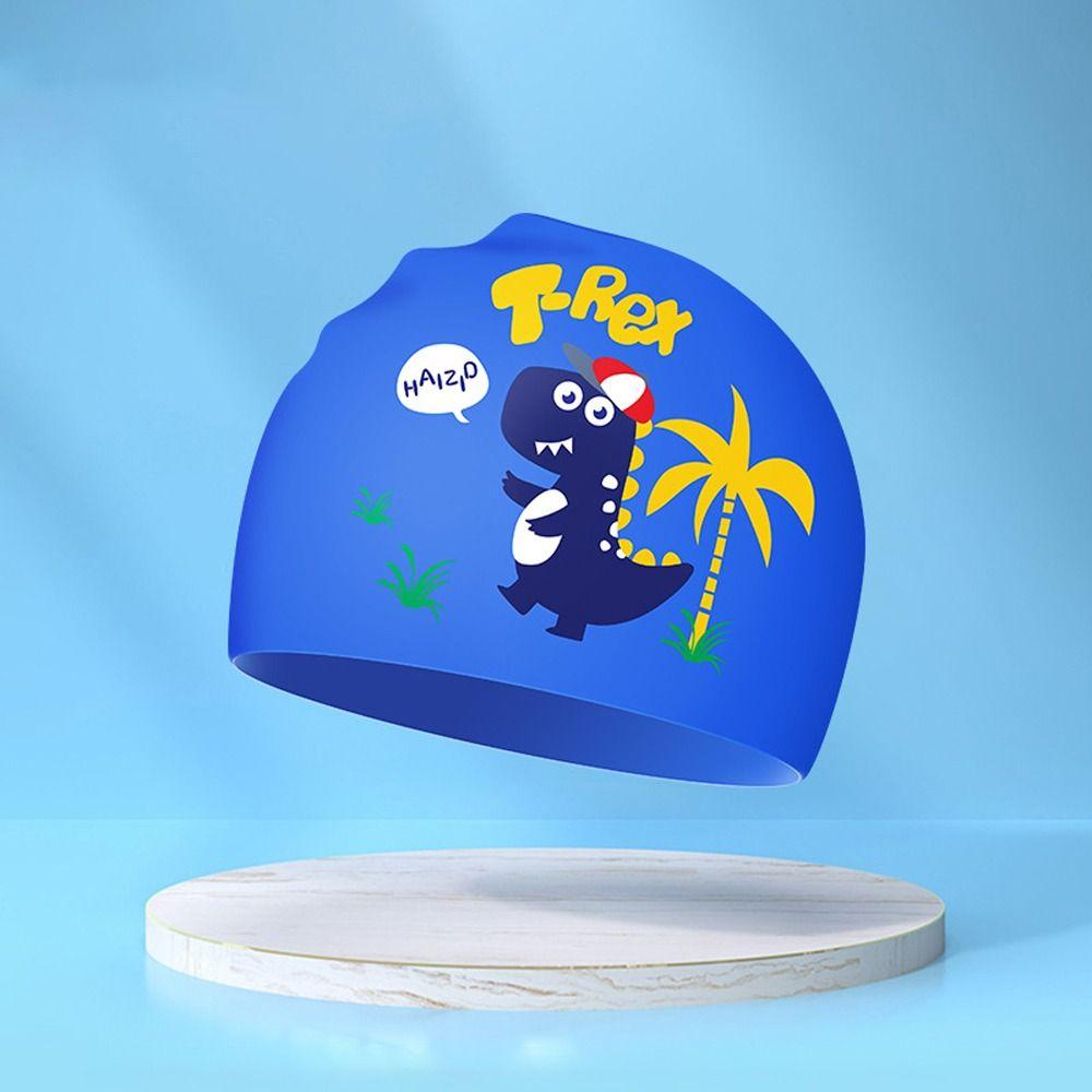 Silicone Diving Cap Waterproof Bathing Cap Photography Props Swimming Cap Swim Pool