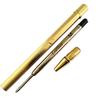 Great Cartier Ballpoint pen Striped Pattern gold mens Used