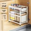 Pull-Out Under-Cabinet Dish Drying Rack and Kitchen Storage Solution